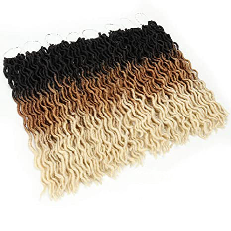 Ombre Curly Crochet Hair Extensions