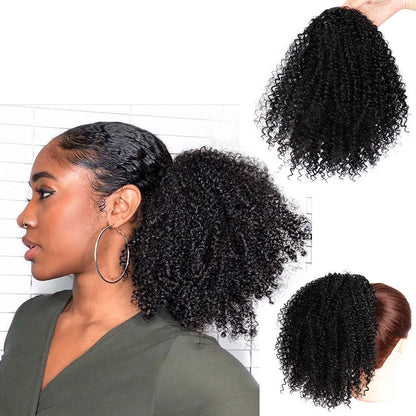 European & American Small Curly Hair Wigs