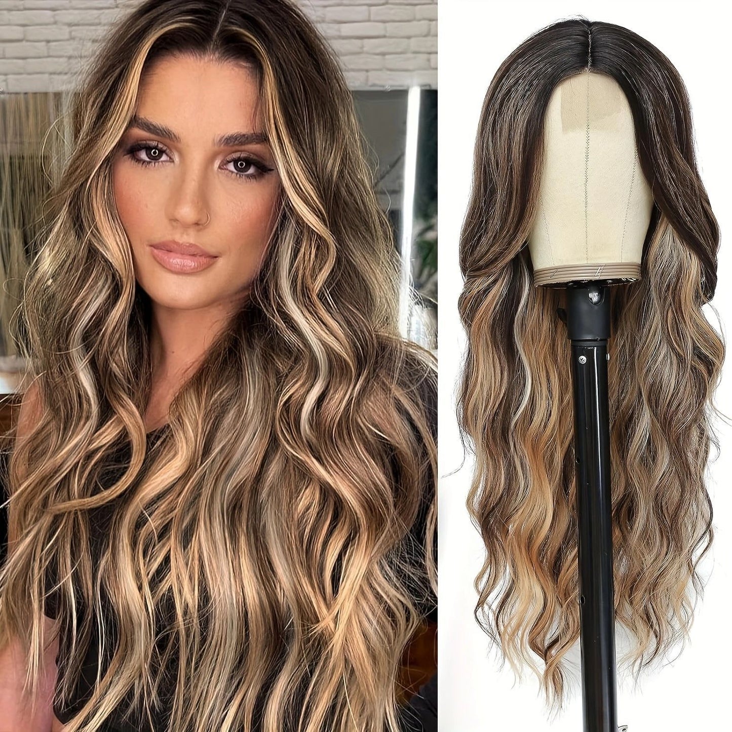 European And American Style Wig Women's Front Lace Wig