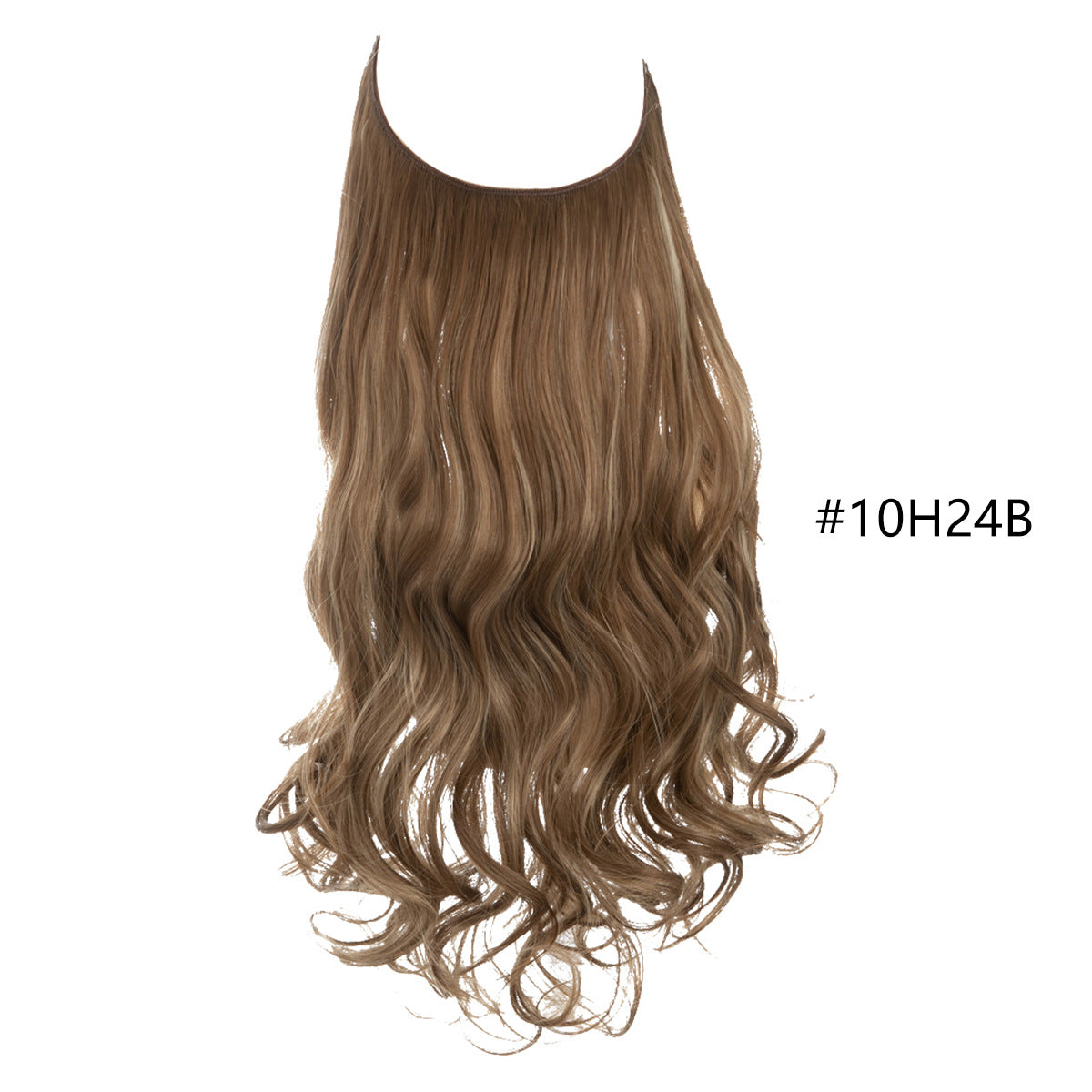 Fishing Line Large Wave Multi-color Gradient Hair Extensions