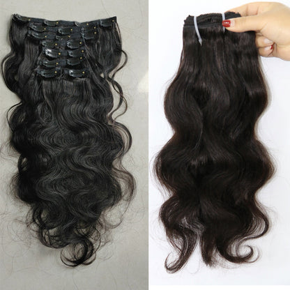 Clip-In Hairpiece Extensions