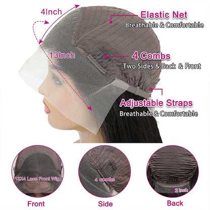 13x4 Lace Front Human Hair Wigs